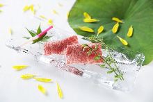 Edible raw beef Edible raw beef