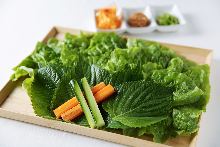 Sangchu (Korean stem lettuce)