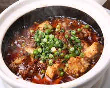 Spicy tofu and ground meat Spicy tofu and ground meat