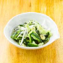 Smashed cucumber salad