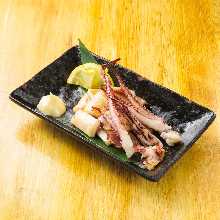 Grilled squid