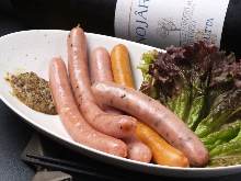 Assorted sausage, 5 kinds