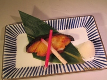 Grilled seasonal fish with Saikyo miso