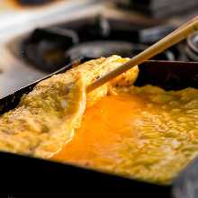 Japanese-style rolled omelet