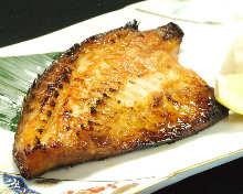 Grilled sea bream with miso