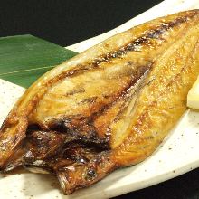 Grilled atka mackerel