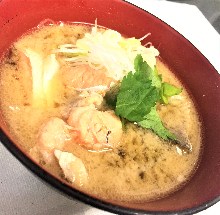 Fish stock soup