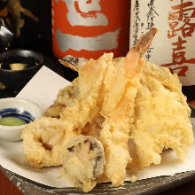 Assorted tempura