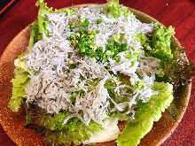 Whitebait salad