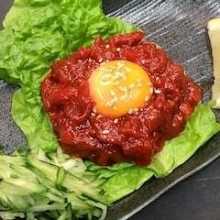 Horse meat tartare