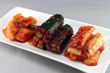 Assorted kimchi