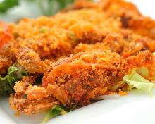 Fried soft shell crab