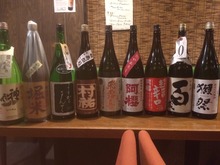 Sake ( Today's selection sakes.)