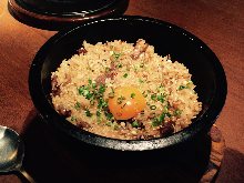 Fried rice with beef