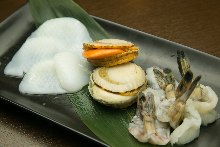 Seafood teppanyaki