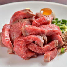 Wagyu beef steak tartare