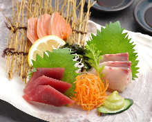 Assorted sashimi, 3 kinds