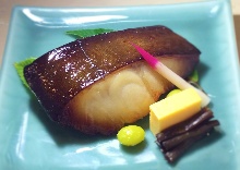 Grilled seasonal fish with Saikyo miso