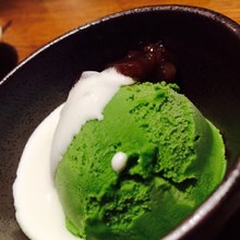 Matcha ice cream