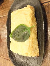 Japanese-style rolled omelet