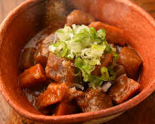 Simmered beef tendon