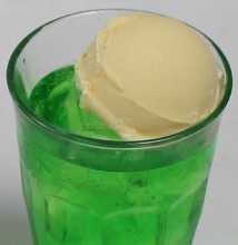 Melon Soda Float Melon Soda Float
