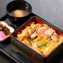 "Oyako" chicken and egg rice bowl
