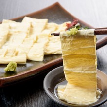 Raw yuba (tofu skin)