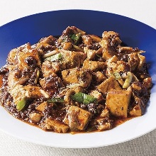 Spicy tofu and ground meat