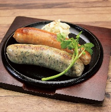 Assorted sausage