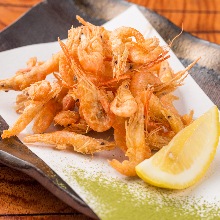 Fried prawns