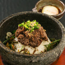 Hot stone rice bowl