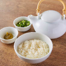 Ochazuke(rice with tea)