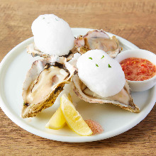 Assorted oysters