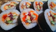 Futomaki sushi rolls