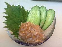 Shark cartilage with pickled plum