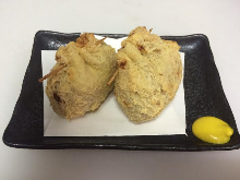 Deep-fried bean curd with fermented soybeans