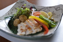 Grilled Jitokko chicken thigh meat