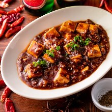 Szechuan-style mapo tofu