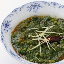 Spinach curry