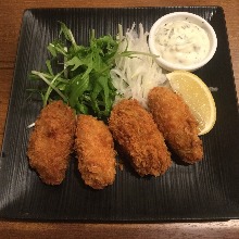 Deep-fried oysters