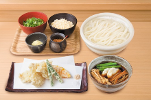 Wheat noodles straight-from-the-Pot