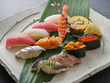 Assorted nigiri sushi