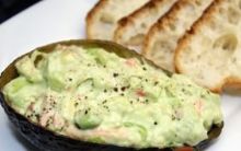 Salmon and avocado tartare