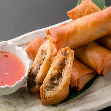 Deep-fried spring roll