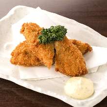 Deep-fried whitefish