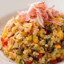 Fried rice with crab