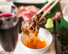 Seared beef sukiyaki