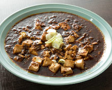 Spicy tofu and ground meat