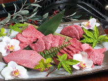 Assorted Wagyu beef